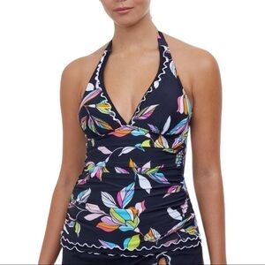 Profile by Gottex Monaco Halter Tankini 8‎ Top